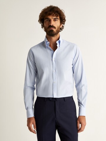 Scalpers Regular Fit Hemd in Blau