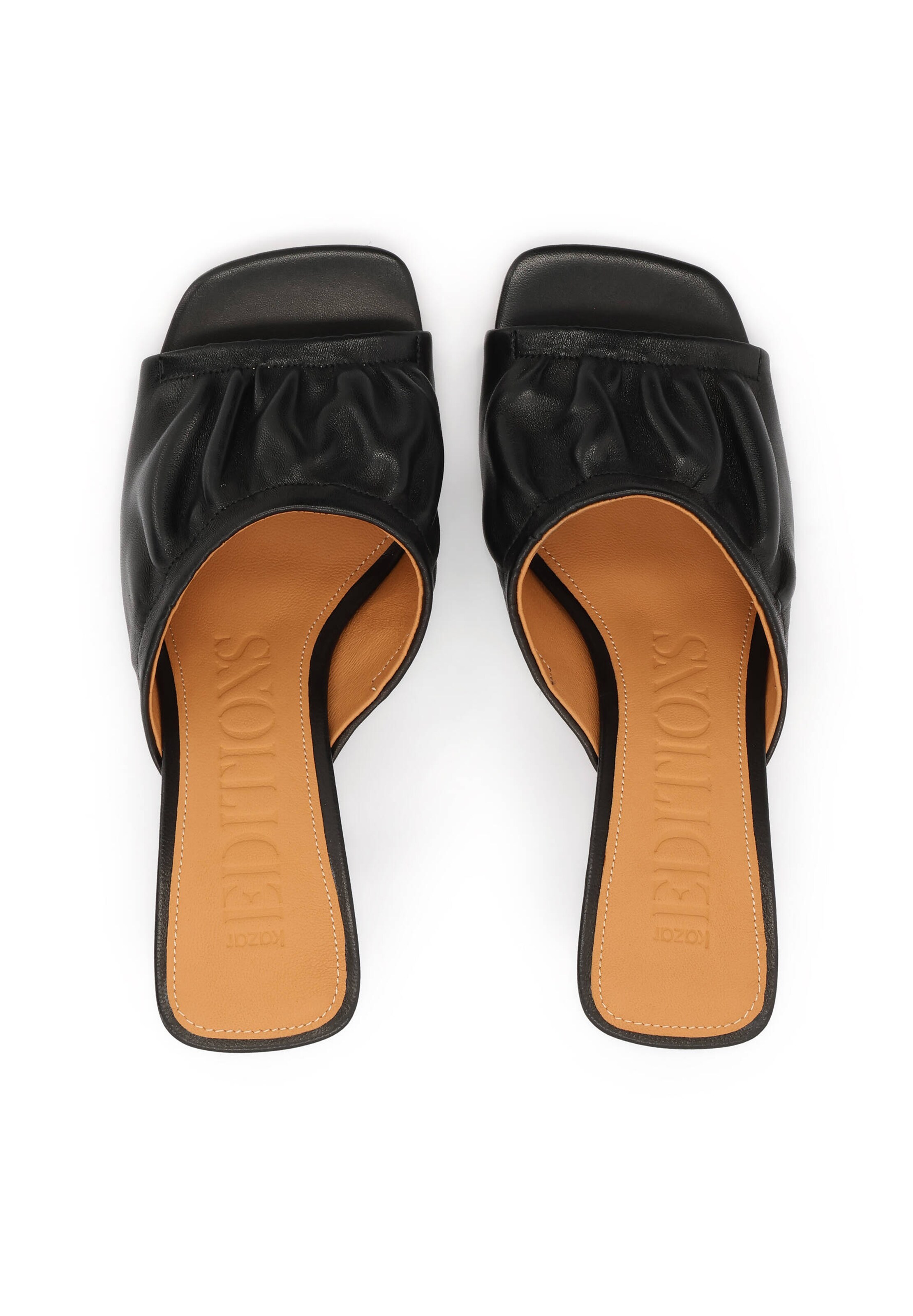 Kazar Pantolette in Schwarz