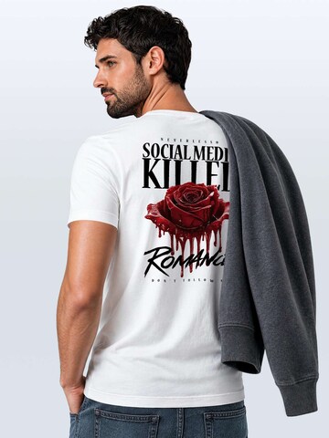 Neverless Shirt 'Romance' in White