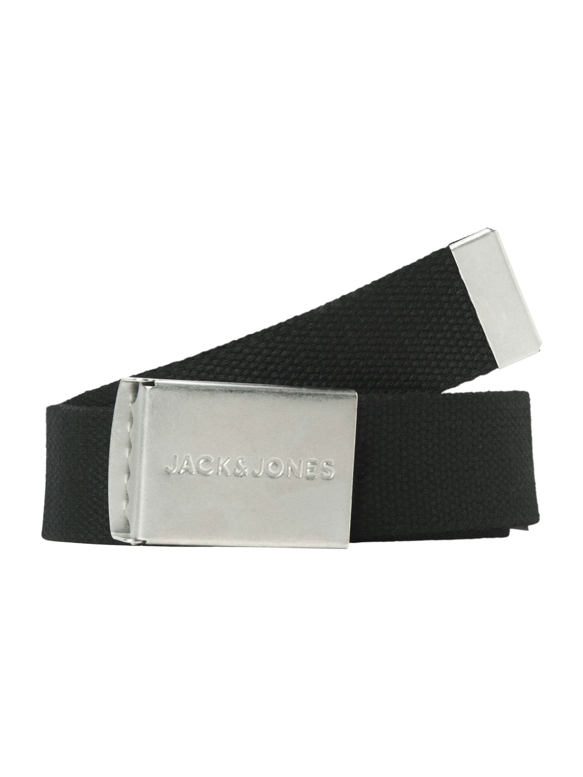 Jack & Jones Junior Belt 'JACLONDON' in Black: front