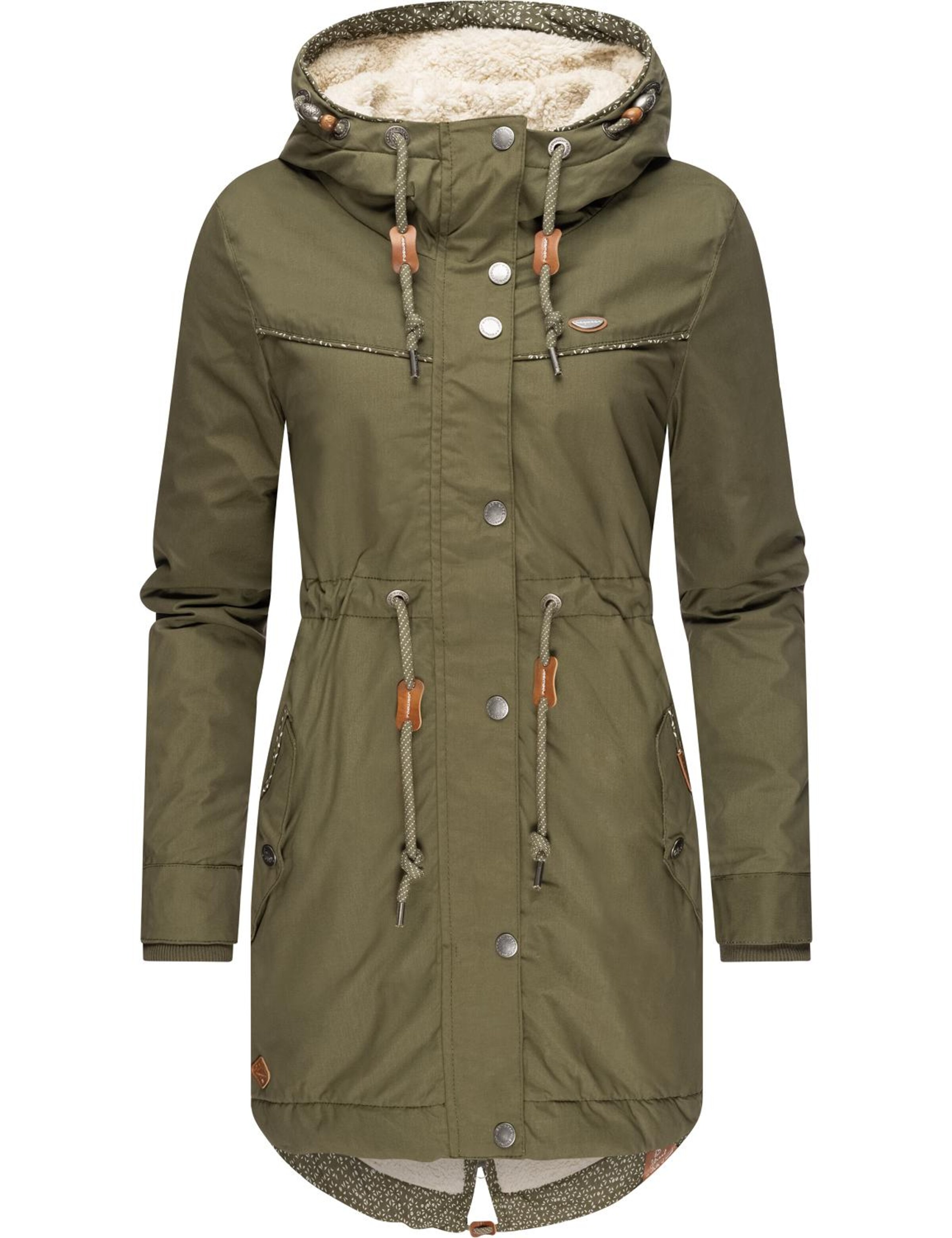 Ragwear Sweat jacket 'Canny' in Green