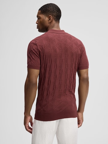 STRELLSON Poloshirt 'Vincent' in Rot