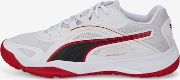 PUMA Athletic Shoes 'Solarstrike II' in White: front