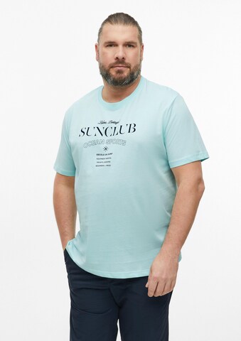 s.Oliver Men Big Sizes T-Shirt in Blau