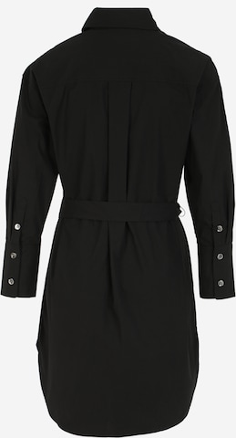 Banana Republic Petite - Vestido camisero en negro