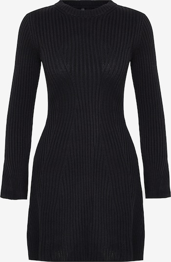 Trendyol Úpletové šaty - černá, Produkt