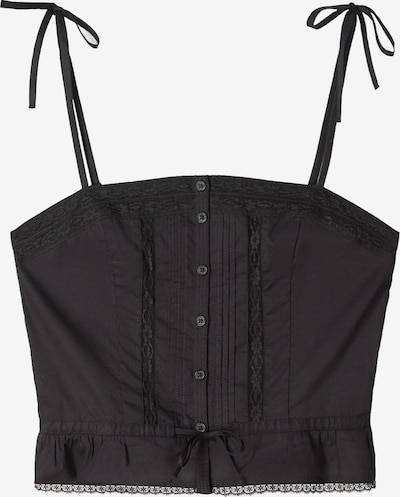 Bershka Top veličine XS u crna, Pregled proizvoda