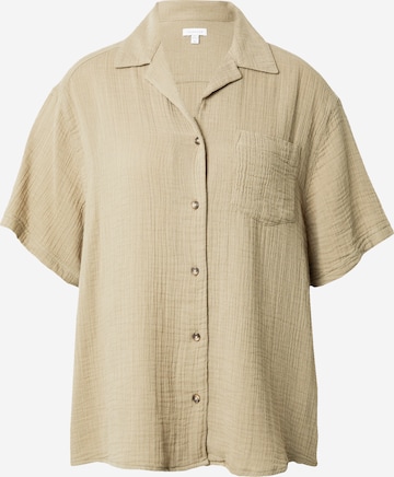 TOPSHOP Blouse in Beige: front