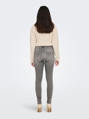 ONLY Skinny Jeans 'Blush' in Grey
