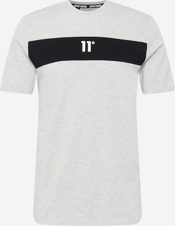 11 Degrees Shirt in Grijs: voorkant