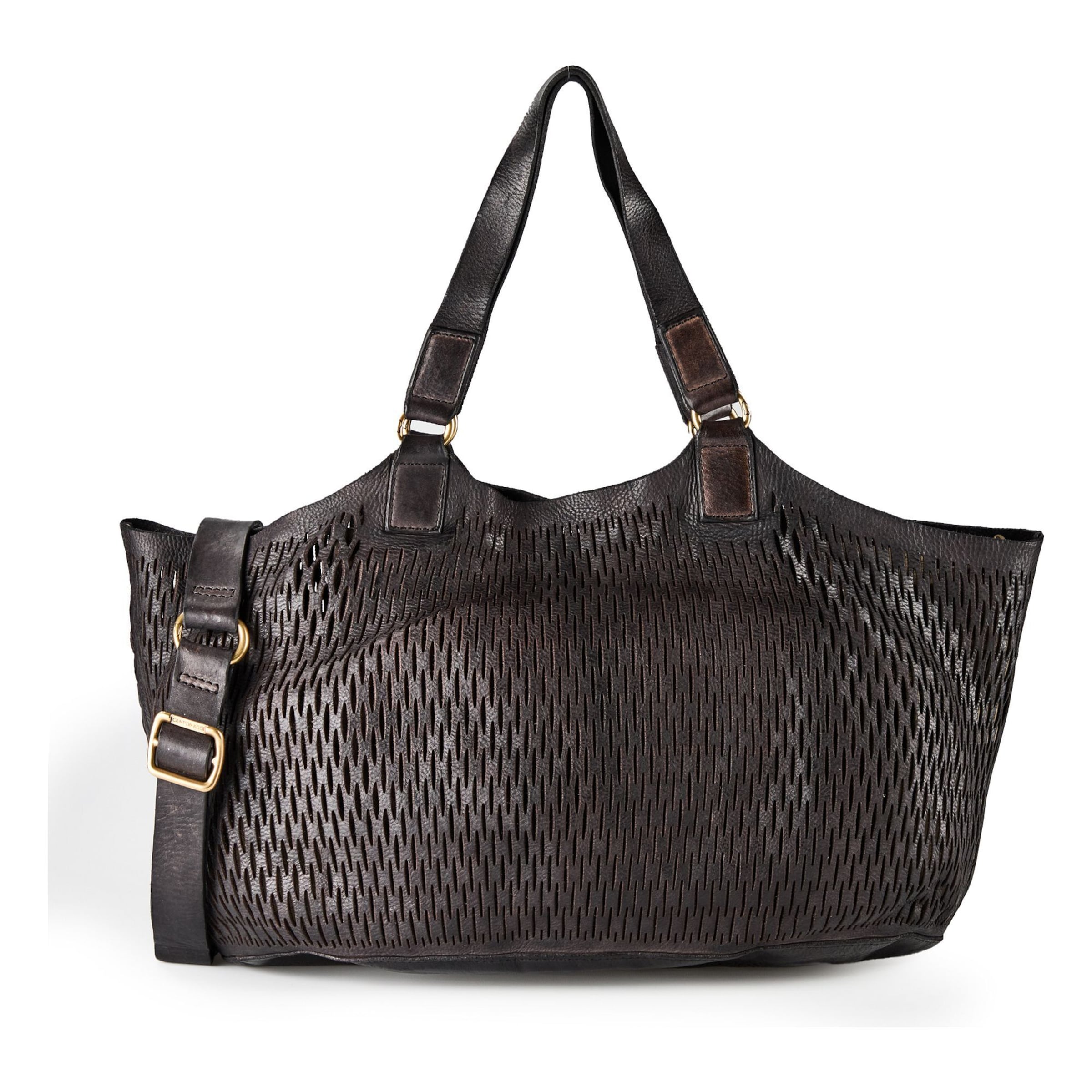 Sac bandoulière 'Cosima' Campomaggi en marron : devant