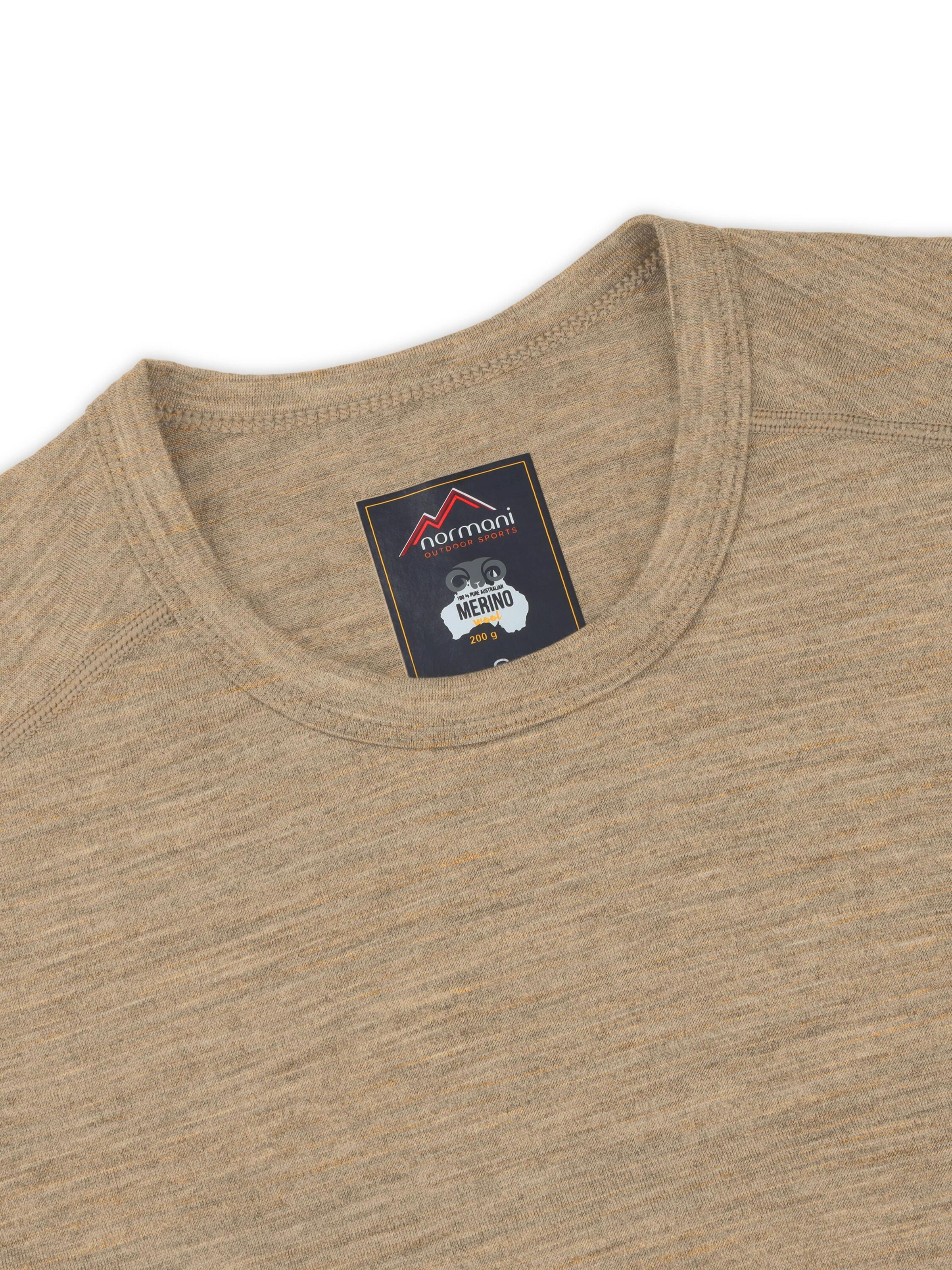 normani Functioneel shirt 'Darwin' in Beige