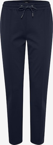 Oxmo Regular Pants in Black: front