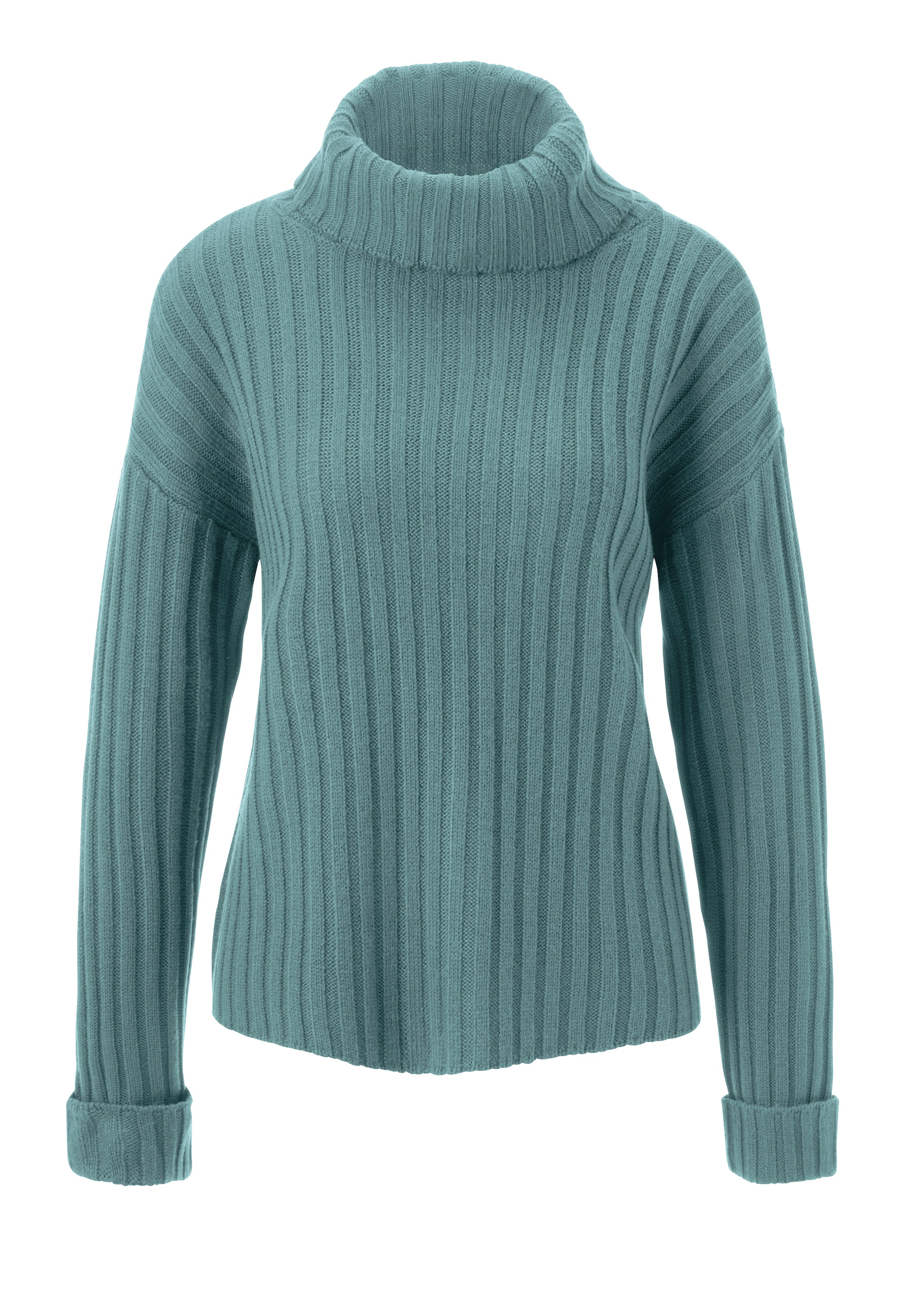 Aniston CASUAL Pullover in Grün: Vorderseite