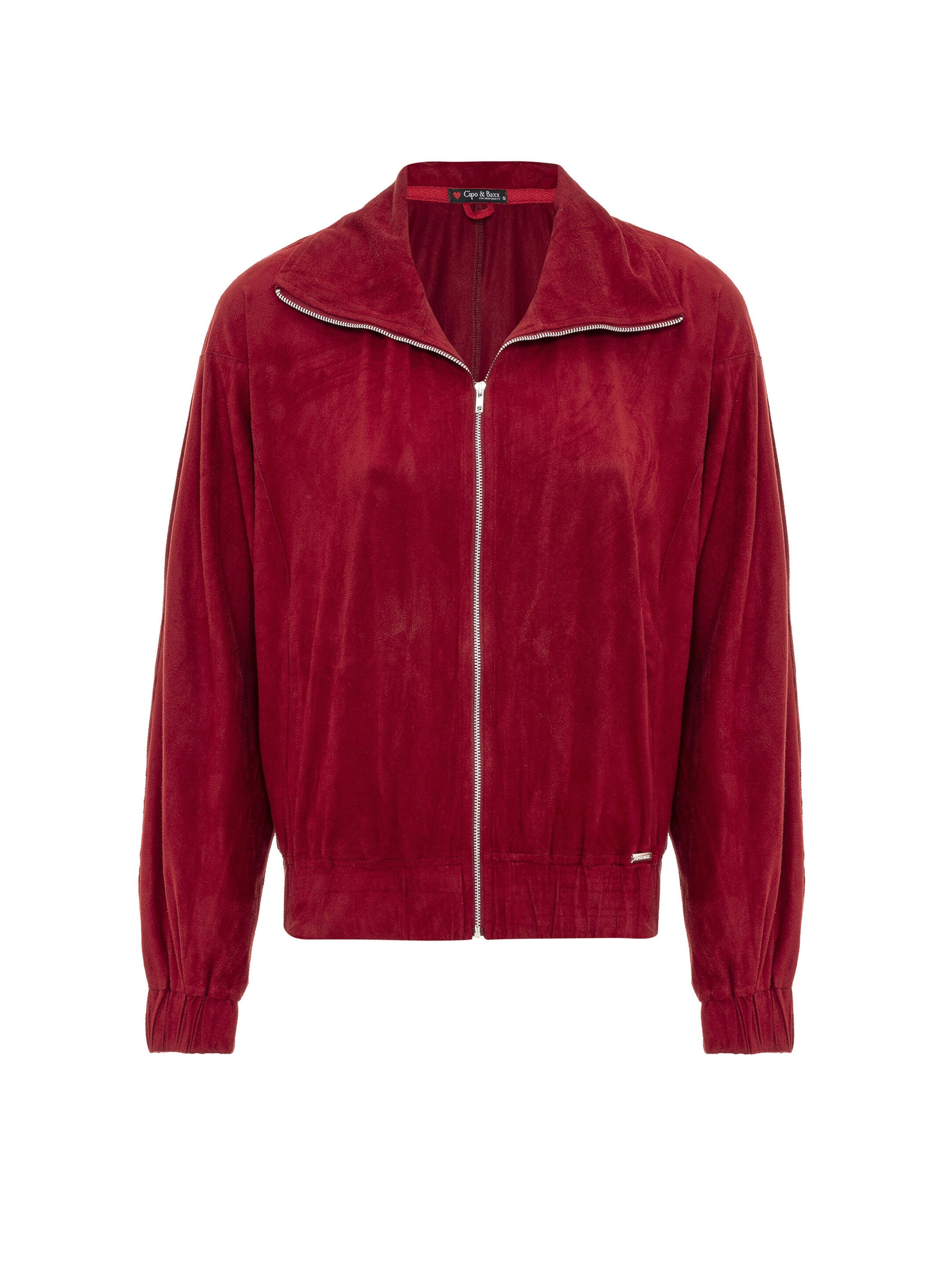 CIPO & BAXX Joggingpak in Rood: voorkant