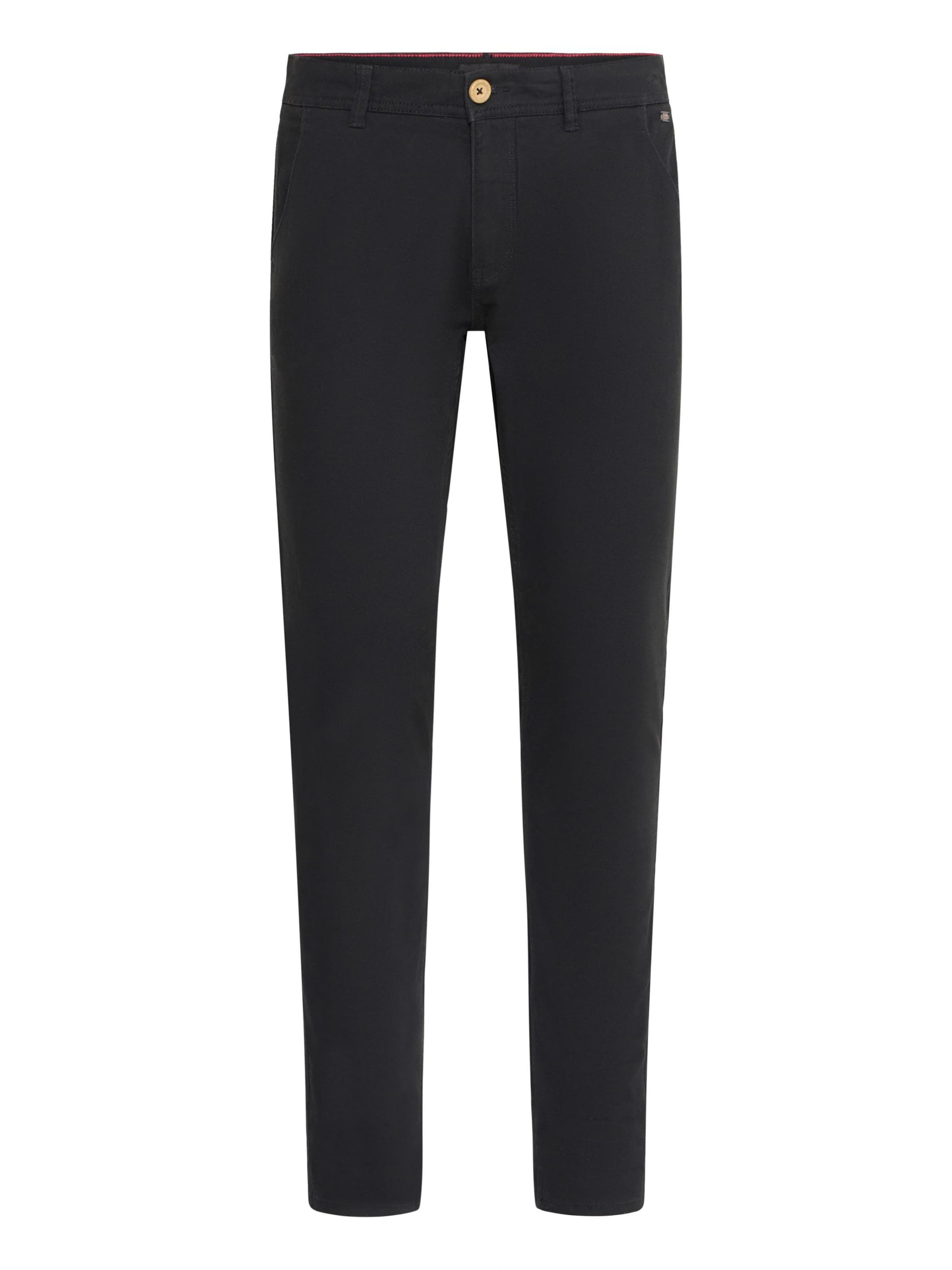 BLEND Chino Pants 'Natan' in Black: front