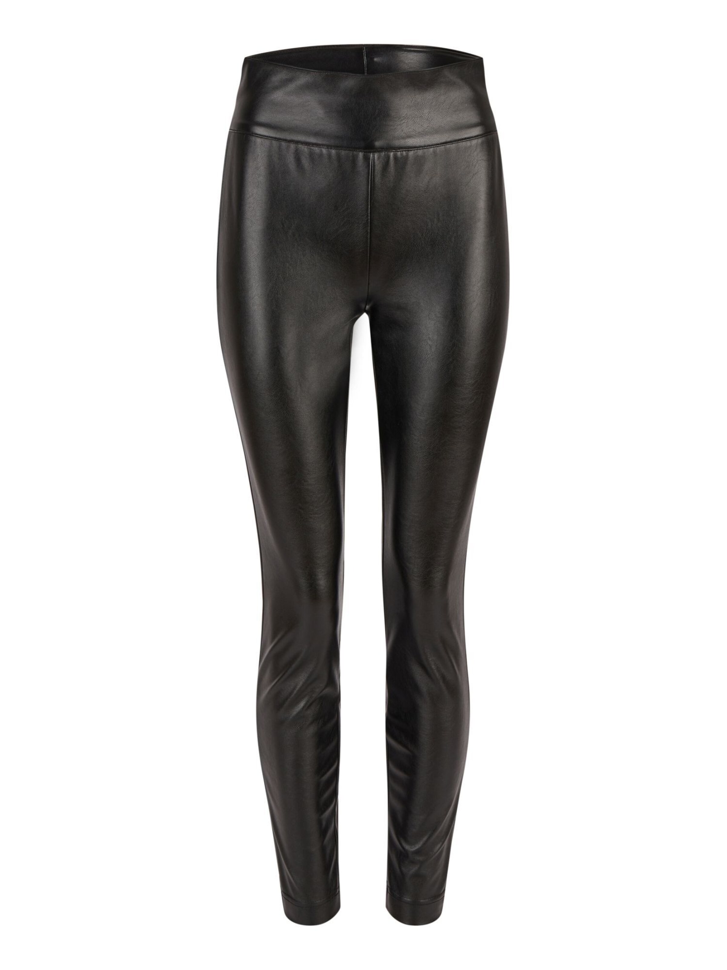 MARC AUREL Skinny Leggings in Black: front