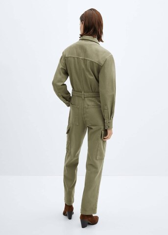 MANGO Jumpsuit 'Ivete' in Green