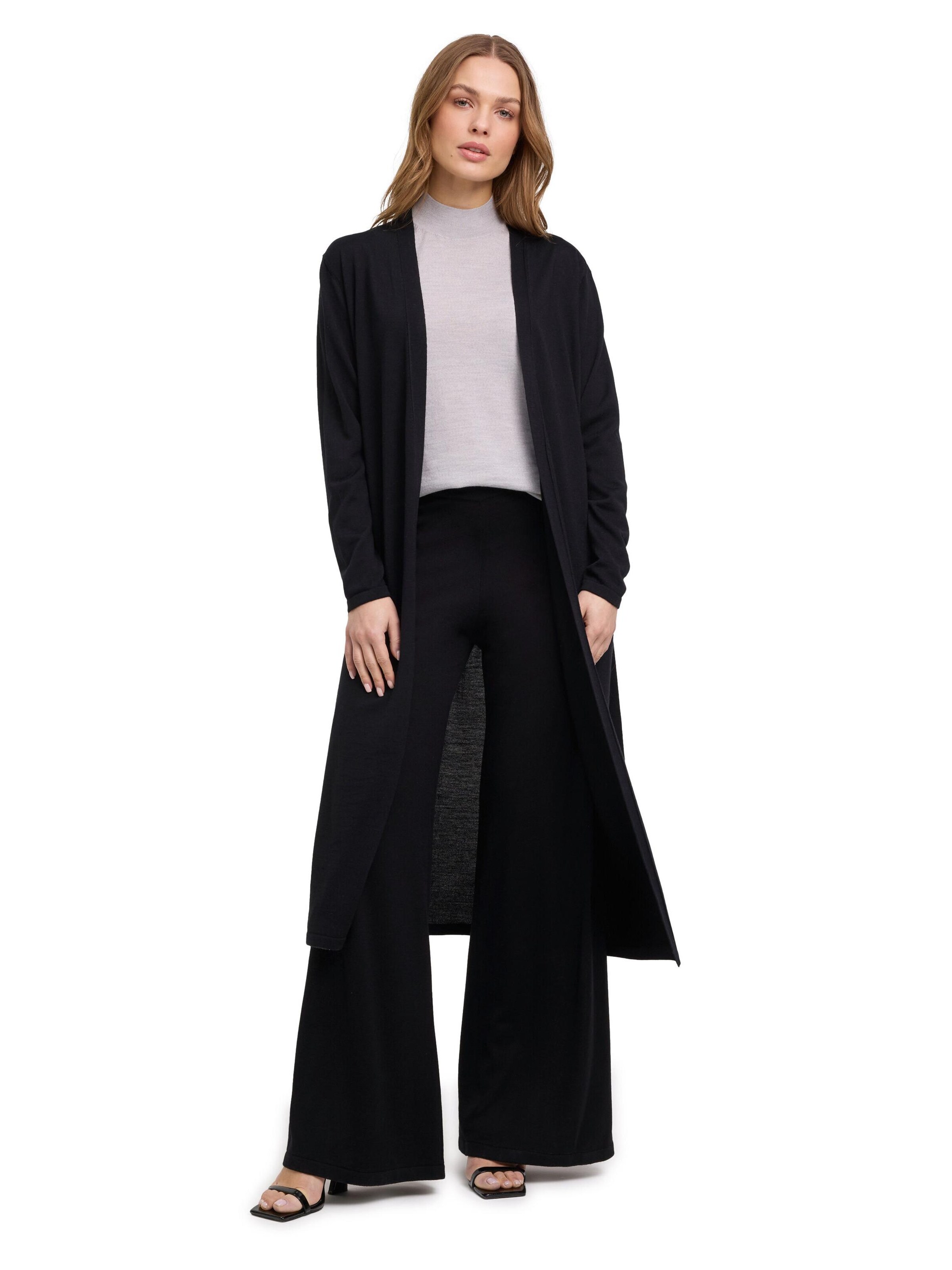 FALKE Strickjacke‌‌‌‌‌‌ in Schwarz: Vorderseite