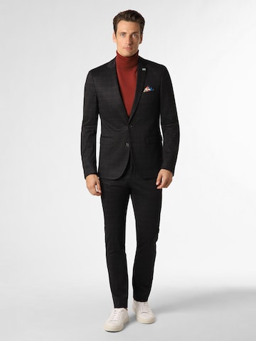 Finshley & Harding London Slim fit Suit in Grey: front