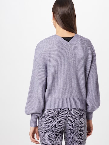 ONLY Knit Cardigan in Purple