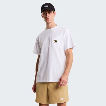 THE NORTH FACE Shirt 'Mountain' in White: front