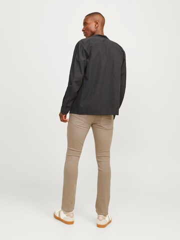 Coupe slim Jean 'Glenn' JACK & JONES en beige
