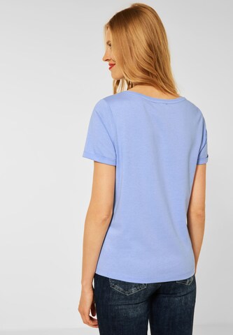 STREET ONE Shirt in Blau