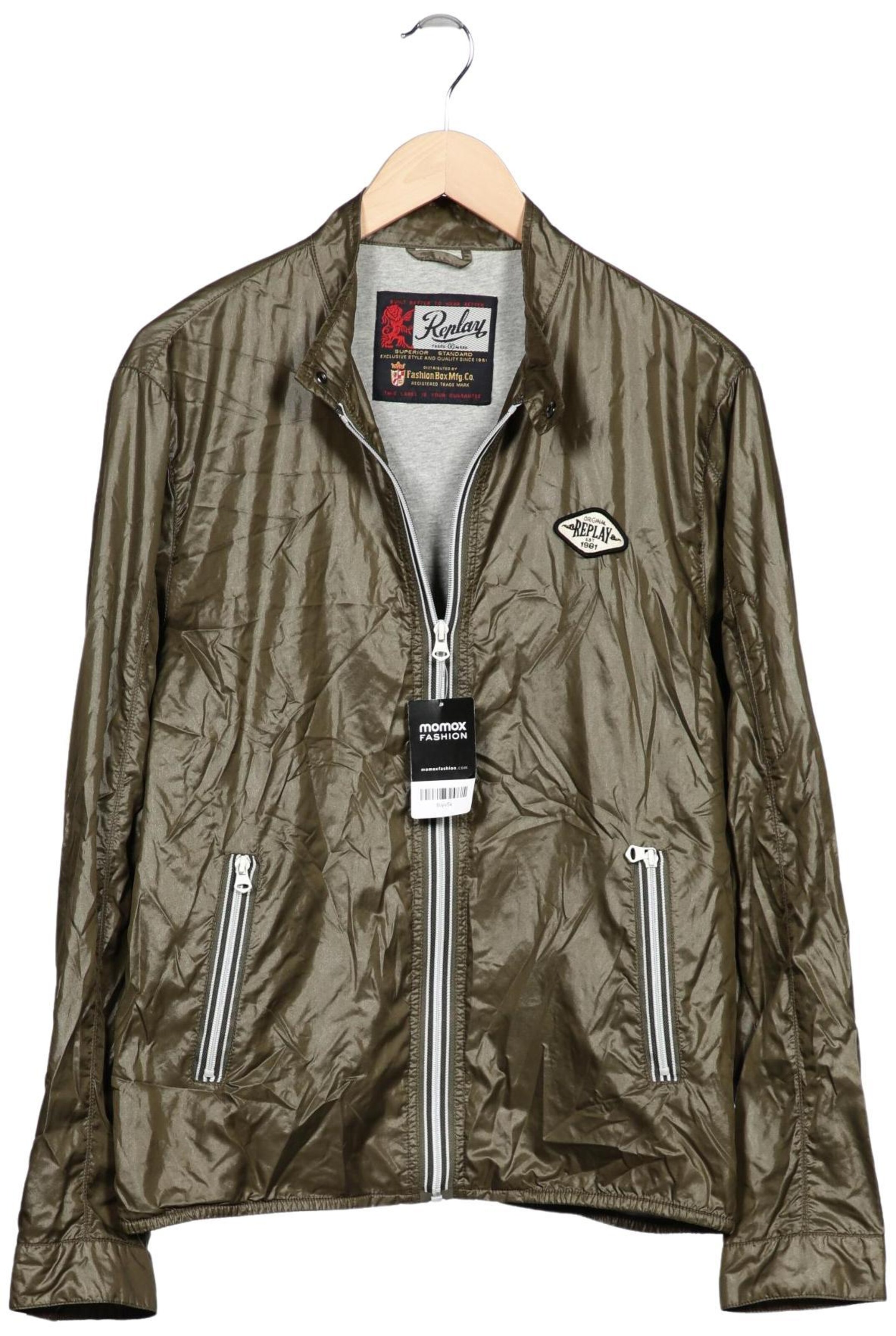REPLAY Jacke L in Grün: Vorderseite
