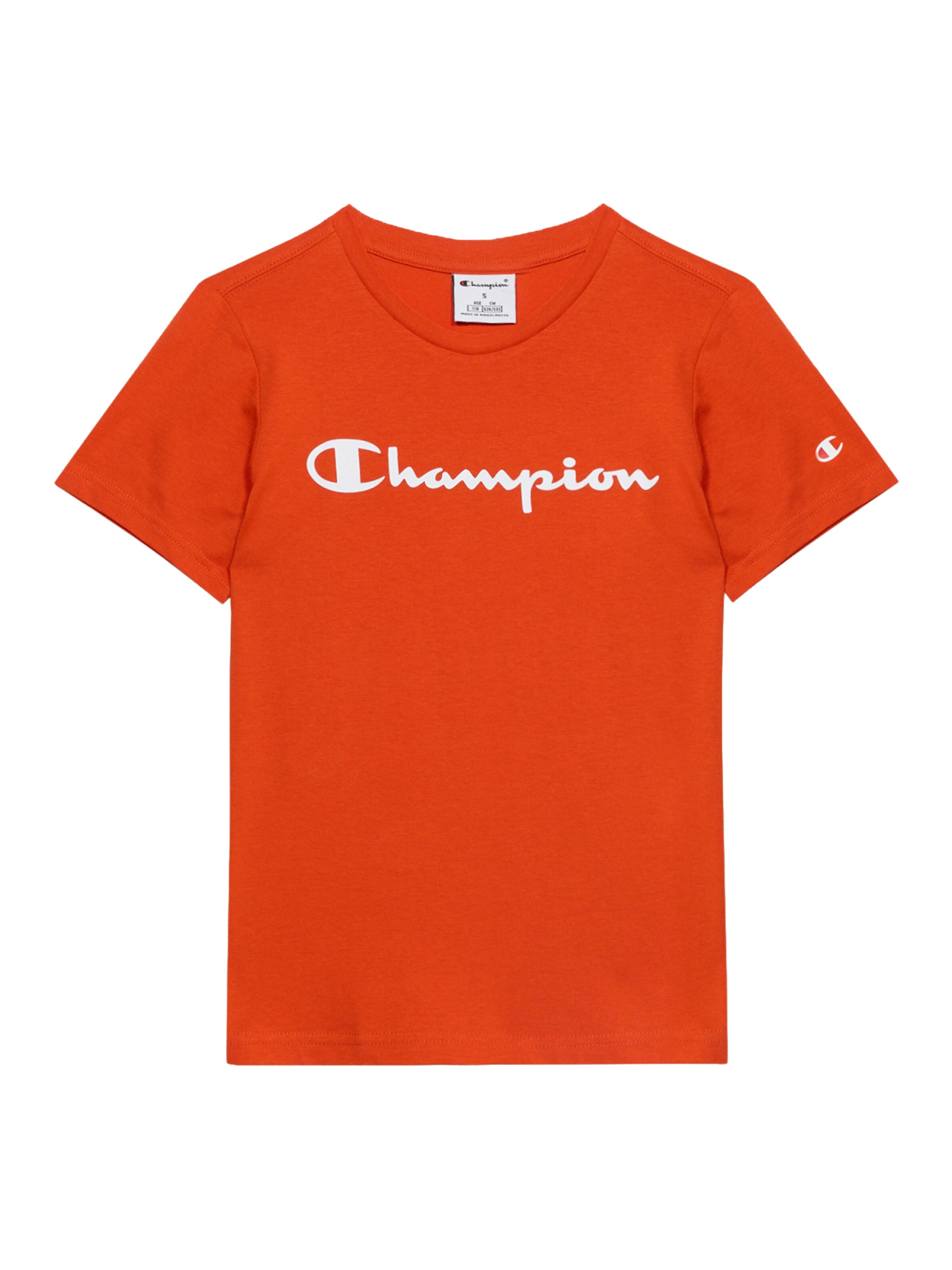 Champion Authentic Athletic Apparel Тениска в оранжево: отпред