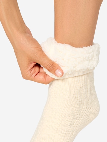 Nur Die Sokken ' Flausch Socken ' in Geel
