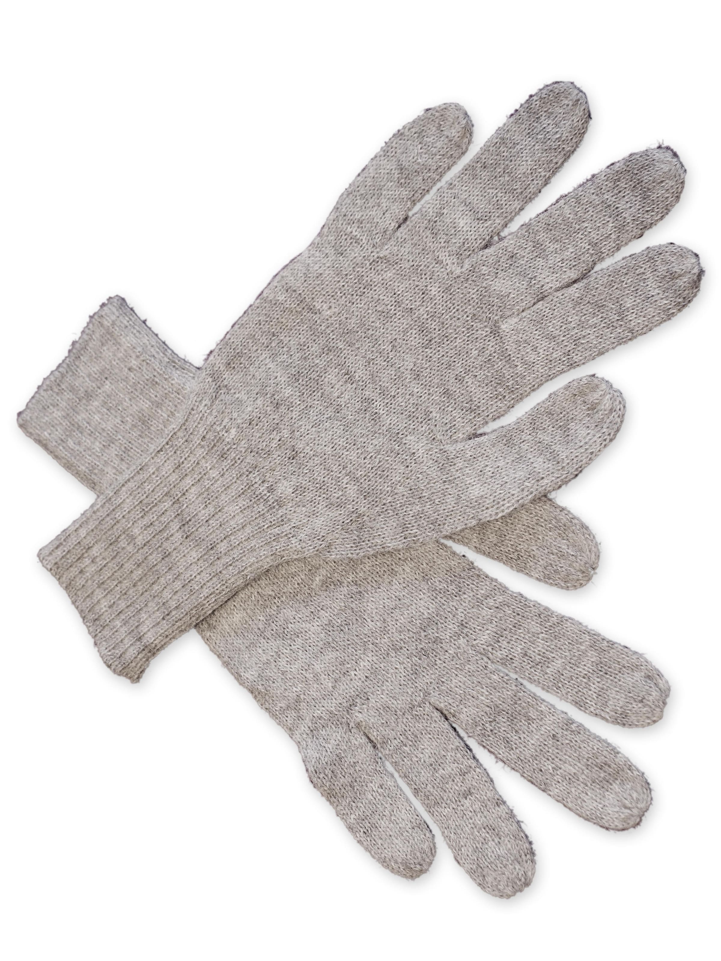 Posh Gear Vingerhandschoenen 'Guantino' in Grijs: voorkant