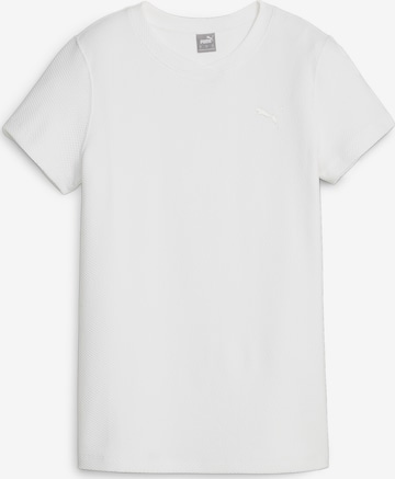 PUMA Performance Shirt 'HER' in White: front