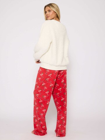 Loungeable Pajama 'Cocktail Club' in White