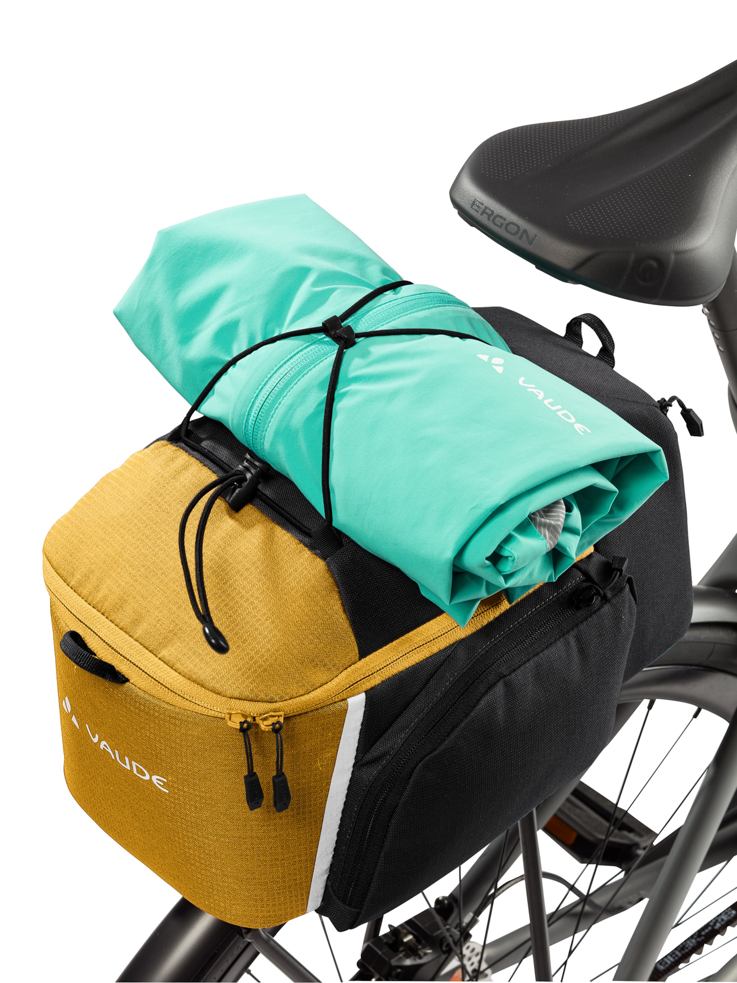 VAUDE Gepäckträgertaschen 'Cycle Rack' in Gelb