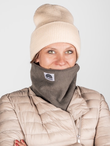 WESORA GmbH Schlauchschal 'Fleece Neckwarmer - All Black' in Grau