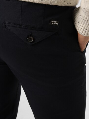 Coupe slim Pantalon chino SCOTCH & SODA en noir