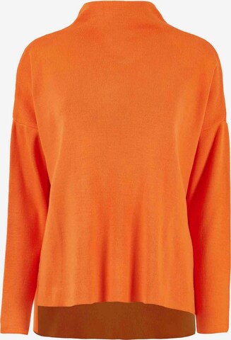 Pullover di LELA in arancione: frontale