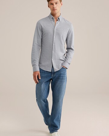 Coupe slim Chemise WE Fashion en gris
