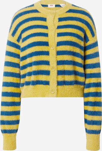 LEVI'S ® Kofta 'Cat Cardigan' i gul: framsida