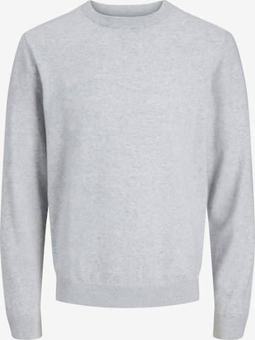 Pull-over 'JJEPerfect' JACK & JONES en gris : devant