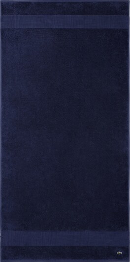 LACOSTE Duschtuch  'LE CROCO' in blau, Produktansicht