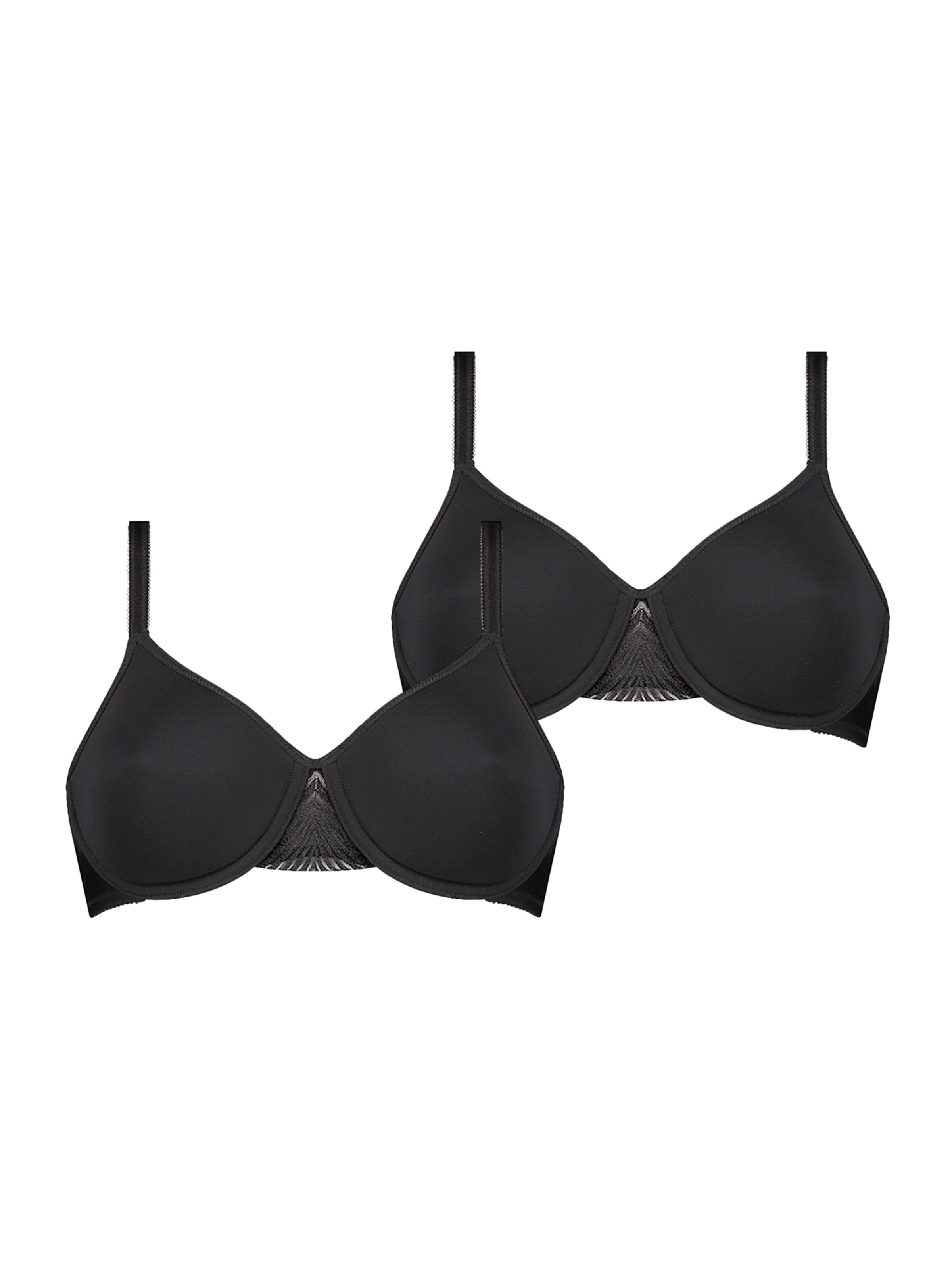 TRIUMPH T-shirt Bra ' My Perfect Shaper ' in Black: front
