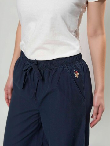 Regular Pantalon ' UWMire ' U.S. POLO ASSN. en bleu : devant