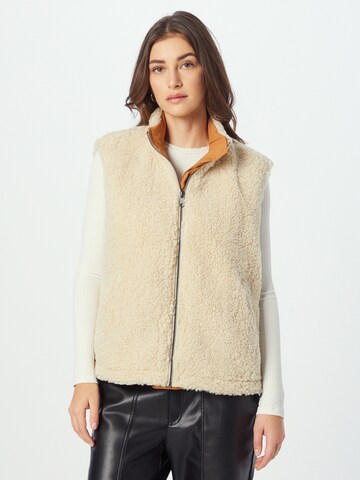 mazine Vest 'Tracy' in Beige: front