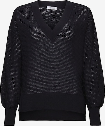 ESPRIT Sweater in Black: front