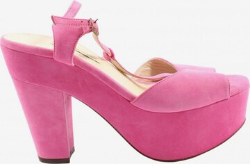 L'AUTRE CHOSE T-Steg-Sandaletten 40 in Pink: predná strana