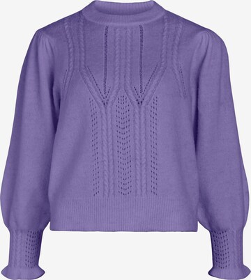 OBJECT Pullover 'Ophelia' i lilla: forside