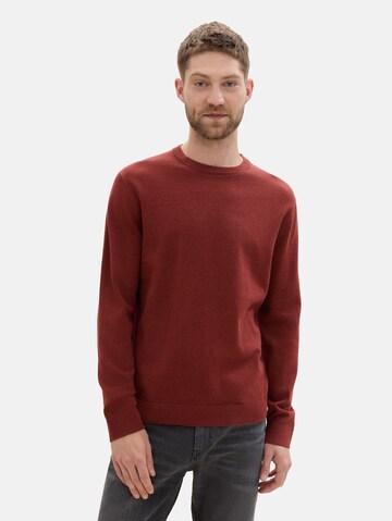 TOM TAILOR Trui in Rood: voorkant