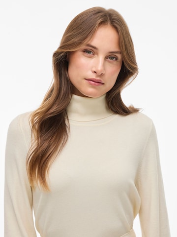 VILA Gebreide jurk 'VIAMANDA' in Wit